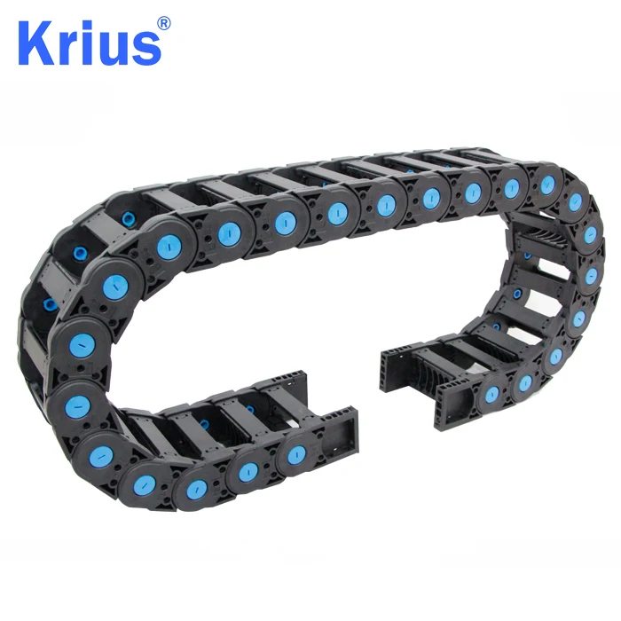 Производство Китай гибкие пластиковые нейлоновые ЧПУ провода шланг звено гусеничной цепи