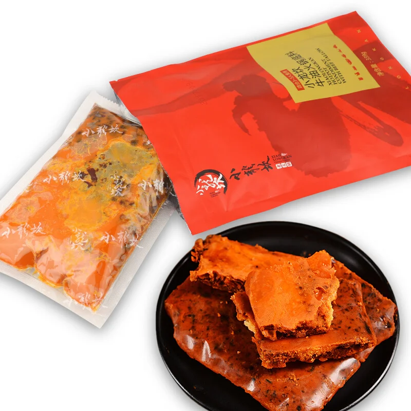 
Xiaolongkan Beef Tallow Hot Pot Soup Base Spicy Hotpot Seasoning 