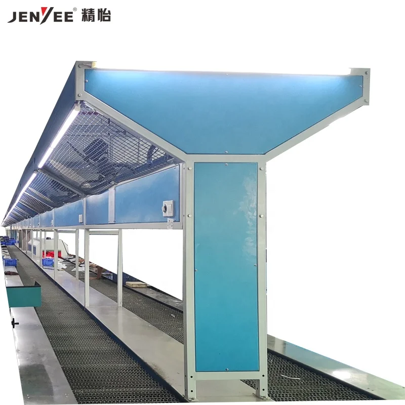 JY-950 automatic shoe production line rubber conveyor belt shoe assembly line shoe production line conveyor