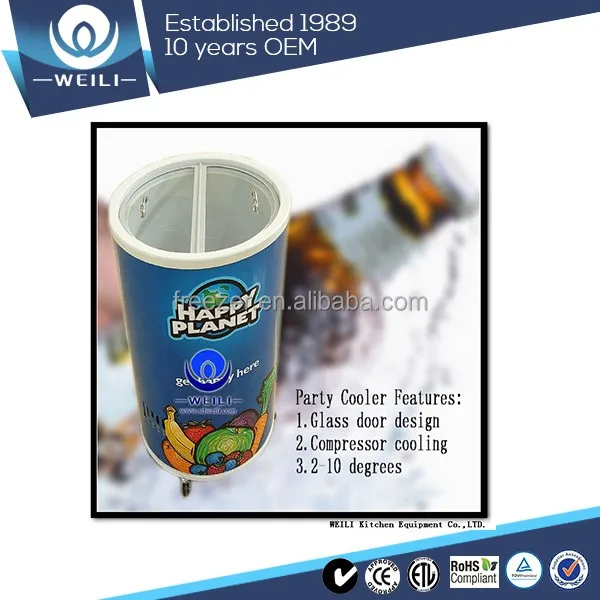 BC-50D Литр круглый баррель может охладитель напитков холодильник