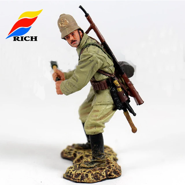 custom made painting metal miniature lead toy soldiers