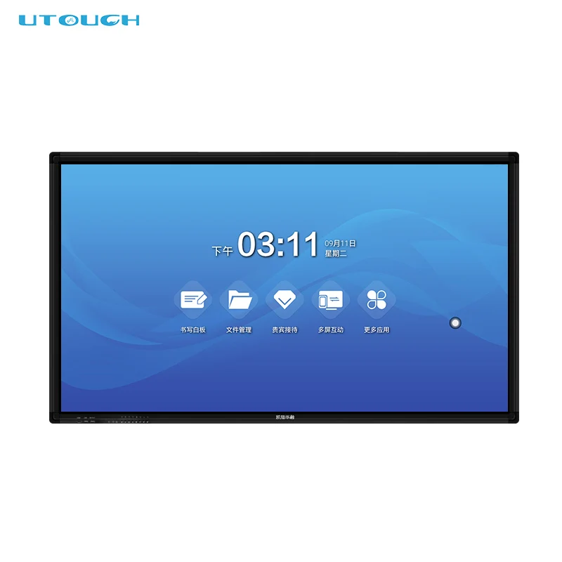 
86 inch all in one LCD cheap smart interactive white board for conference/classroom 