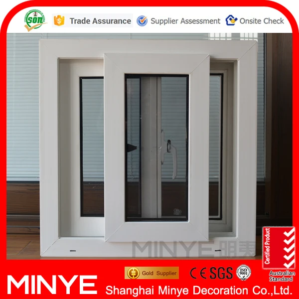 Plastic sliding window for home PVC /UPVC windows new design