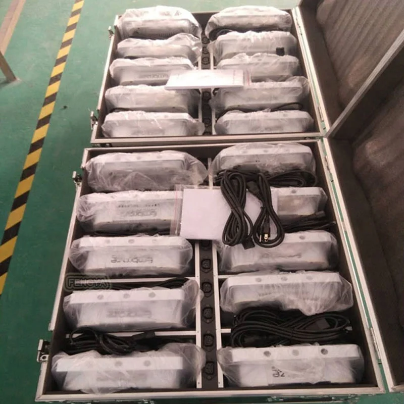 special offer 18wx9pcs RGBWA+UV 6in1  led battery powered dmx wireless DJ Par Lights DMX 512 Spotlights Par Light