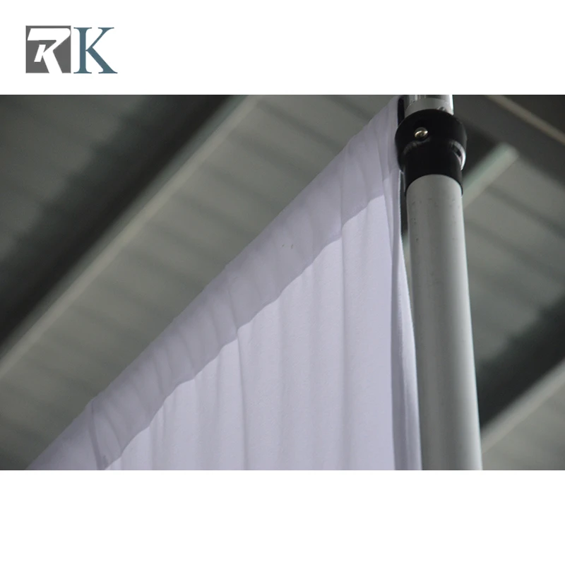 Temporary curtain pipe and drape stage backdrops adjustable pole wedding event decor hotel room divider