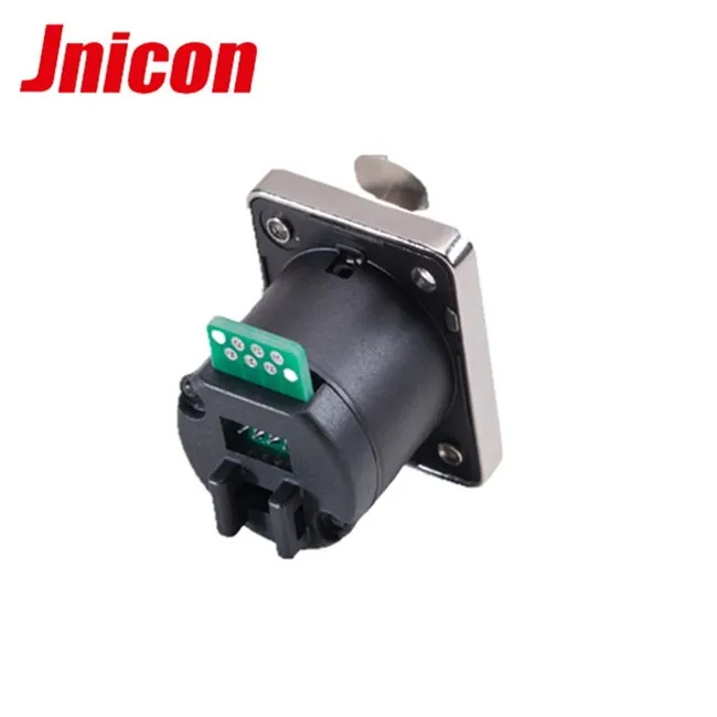 Шэньчжэнь rj45 экранированный сигнальный разъем один Ethernet-порт с pcb