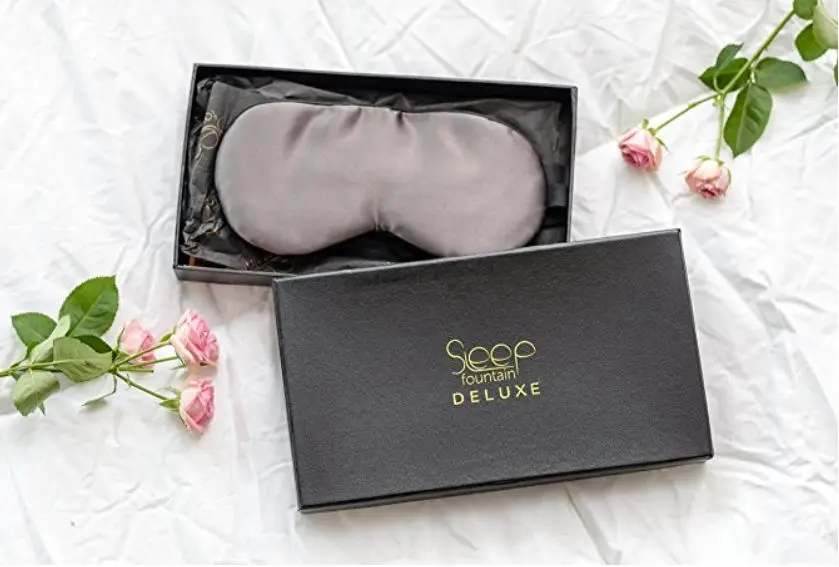 2021 Mulberry Natural Silk Sleep Mask, Silk Eye 3D sleep Mask, Silk Mask EM-074