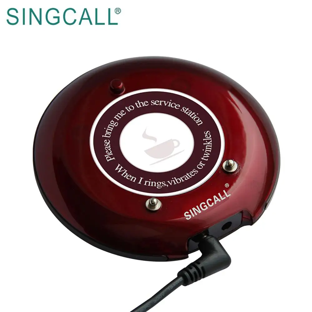  Модная красивая система пейджинга для ресторанов SINGCALL 10 шт. пейнговых