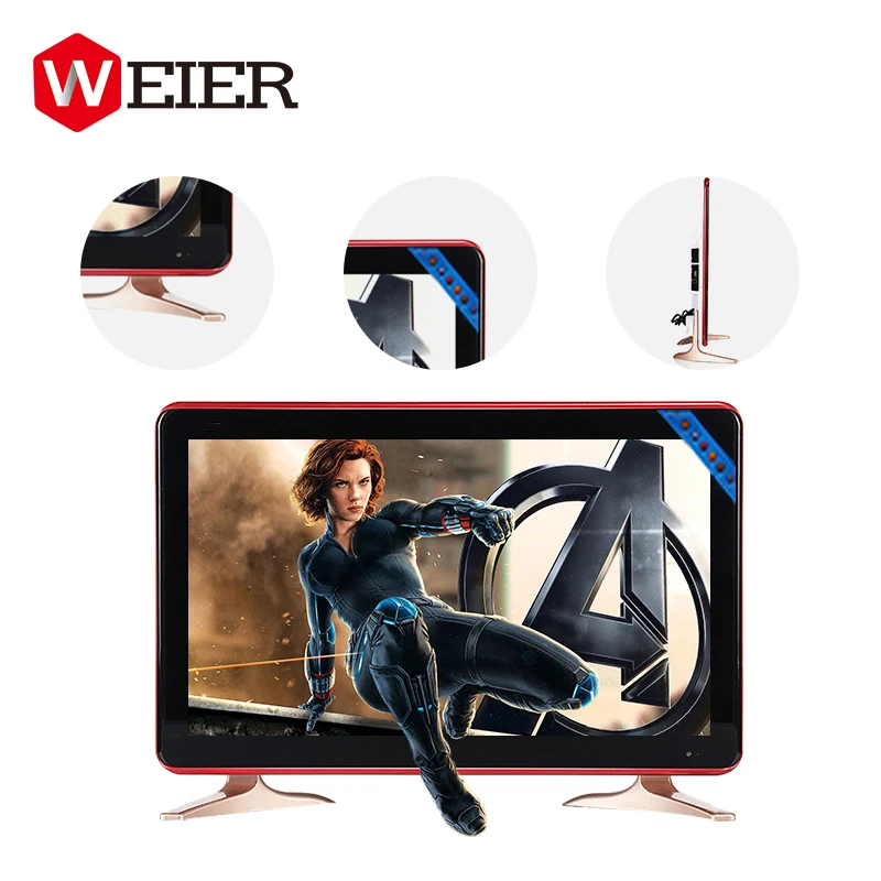 Weier indoor High-definition 32 inches LED TV Smart Flat Screen Television