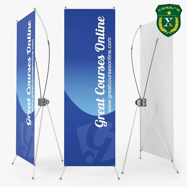 
Adjustable aluminum x banner stand 80 x 180 cm 