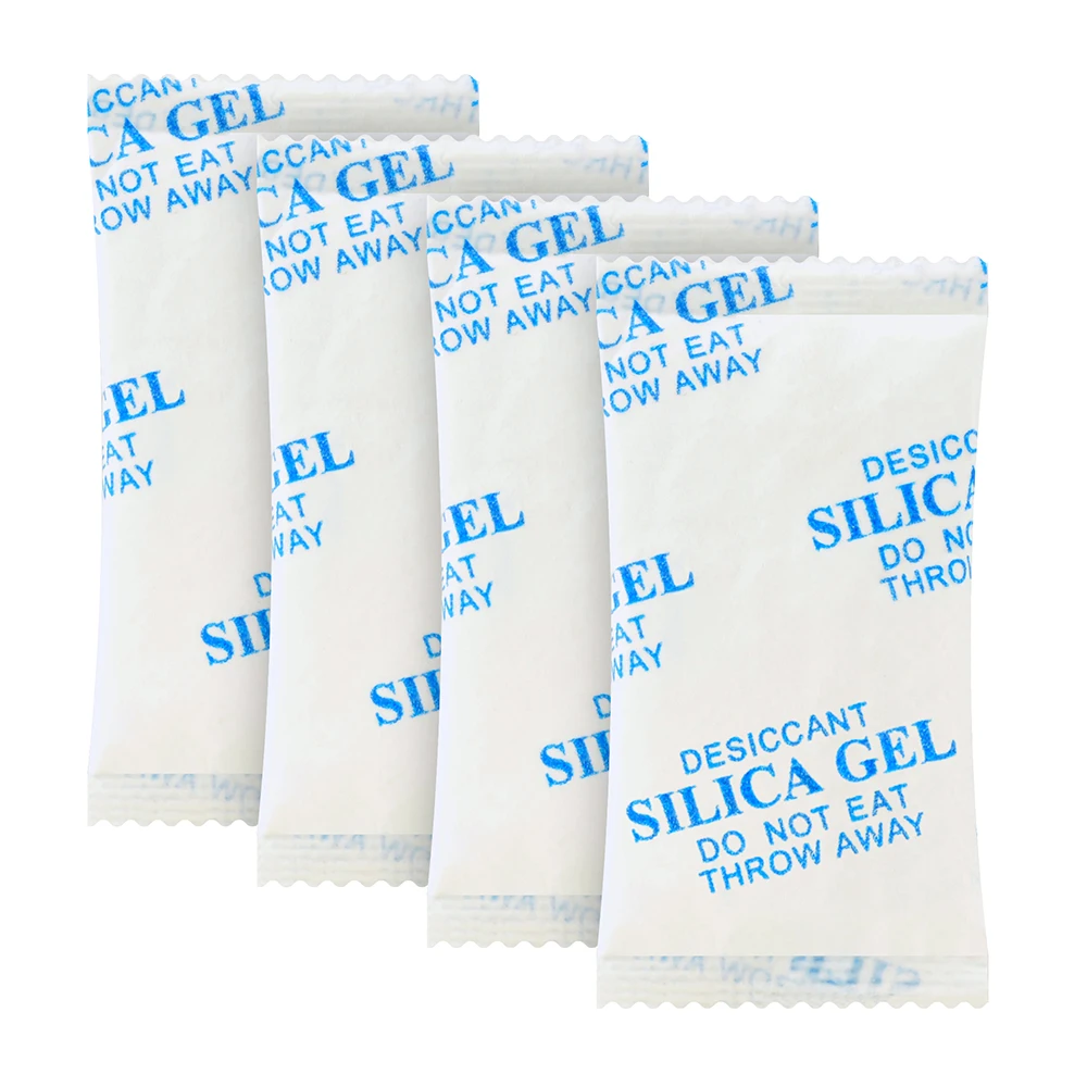 Moisture Absorber Food Grade 5G-100Packets Silica Gel Desiccant Perfect for Food Storage