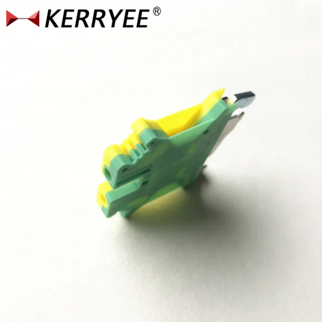 4mm wire range SLKG5/4 grounding din rail terminal block