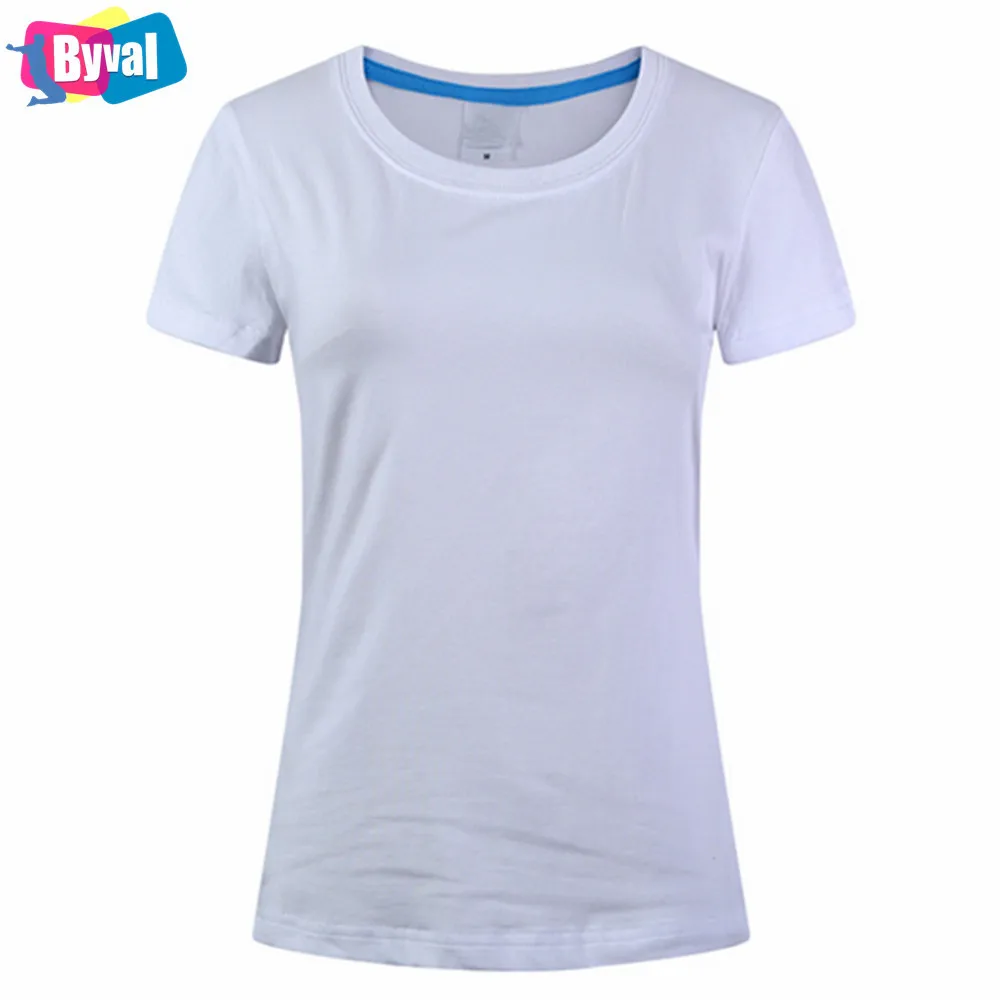 Blank Unisex 95% Cotton 5% Spandex Crew Neck T-Shirt Breathable wholesale t-shirt