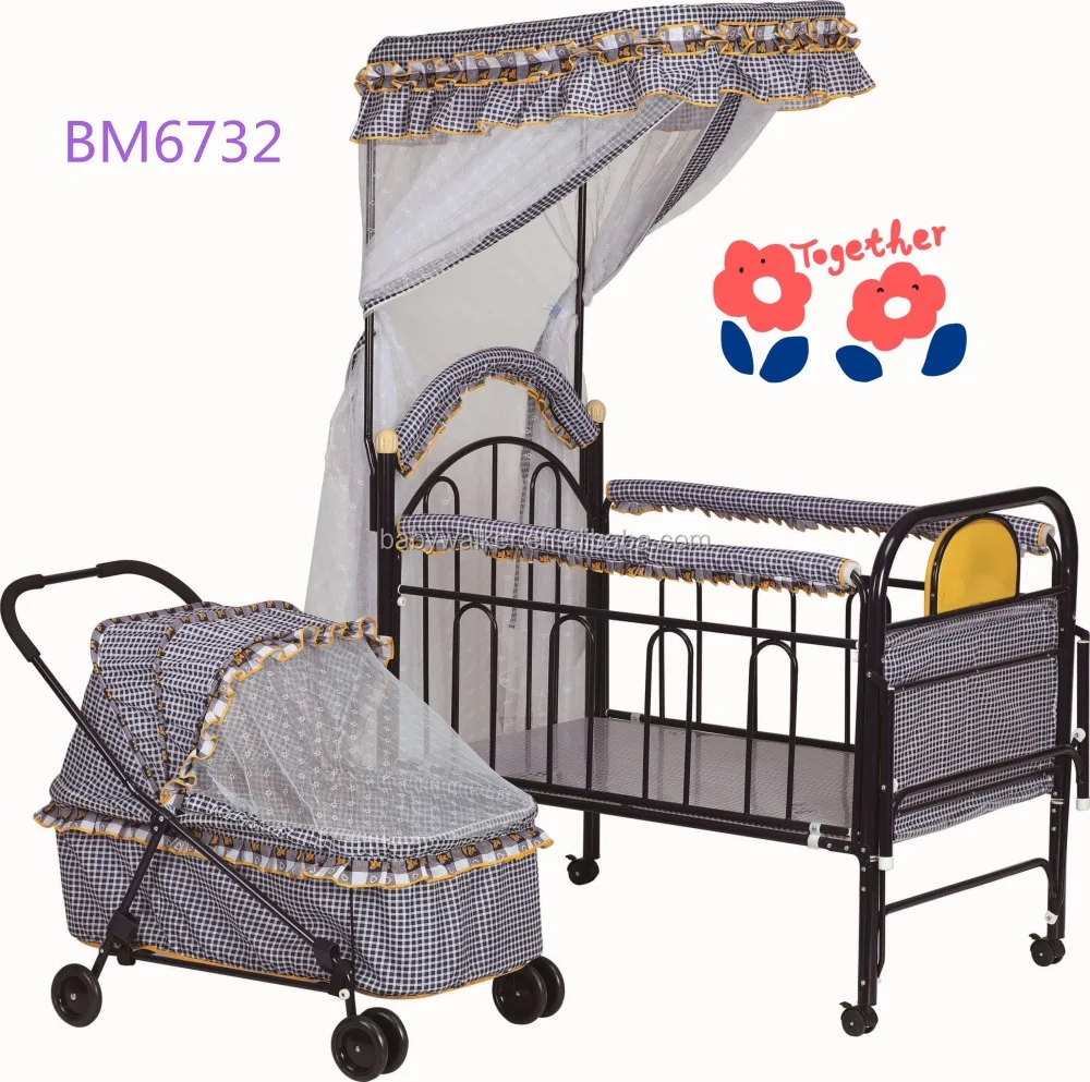 Hot sale baby crib , cot,baby bed BM6A722/6B722