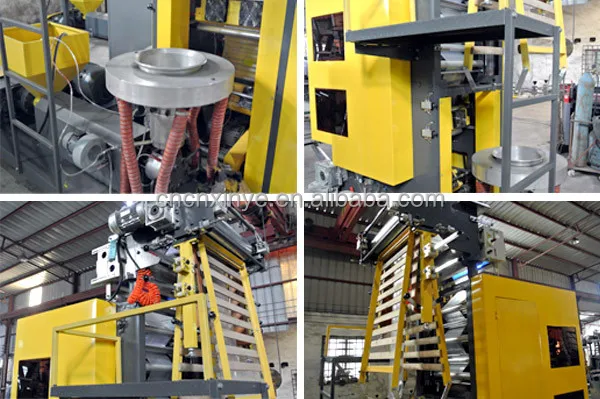 Film Blowing Machine Mini Small and Flexo Printing Machine for Sale