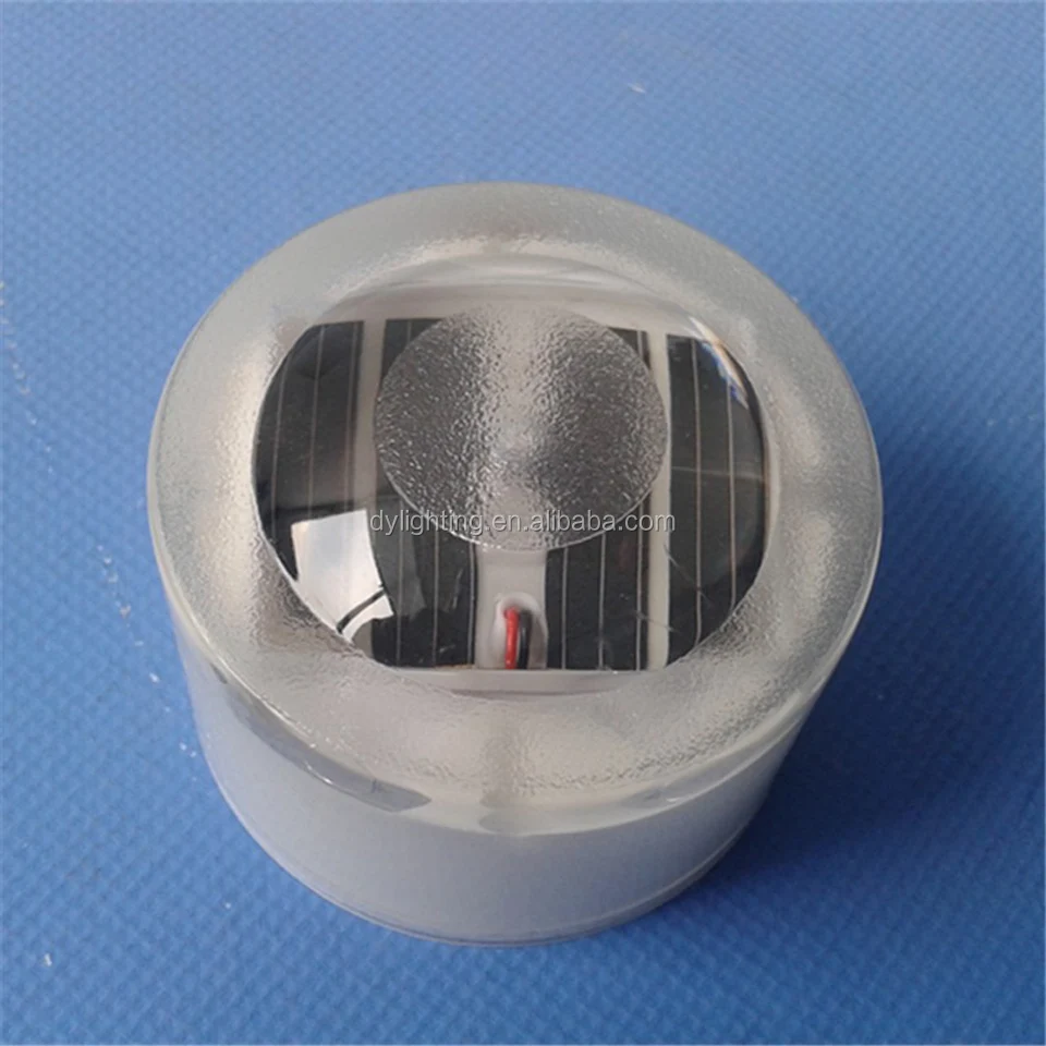 Outdoor Garden Deck Yard Lighting Solar Round Led Step Stair Lights