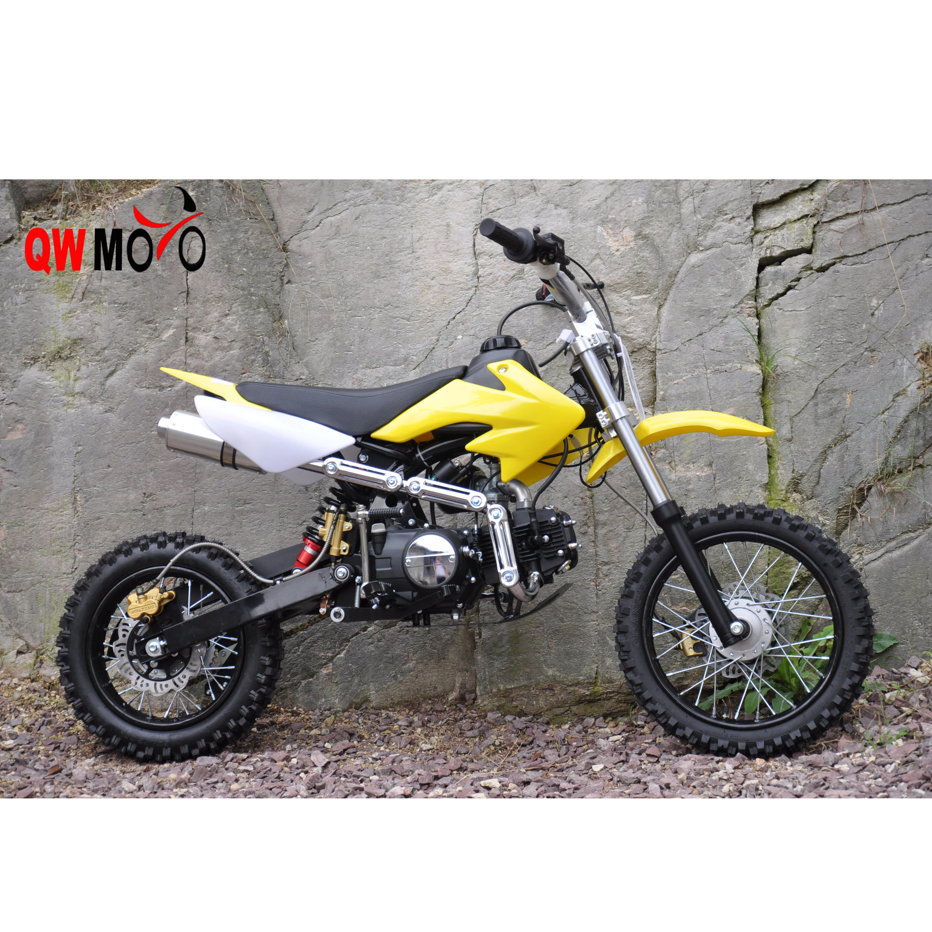 QWMOTO 110cc kids motorcycle off road dirt bike 110CC dirt bike cross moto 110cc mini motorbike
