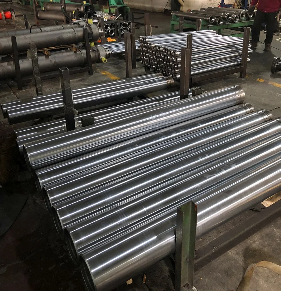 Двухступенчатый гидравлический цилиндр одностороннего действия/подъемник/ОЗУ для подземного гаража