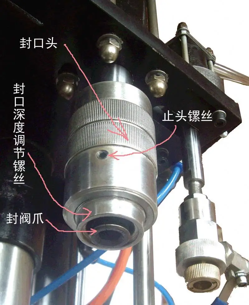 Semi Automatic Aerosol Propellant Filling Machine/semi auto gas filling machine