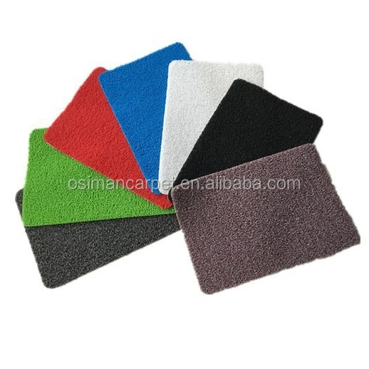 Heavy plastic pvc cushion mat spaghetti mat roll mat