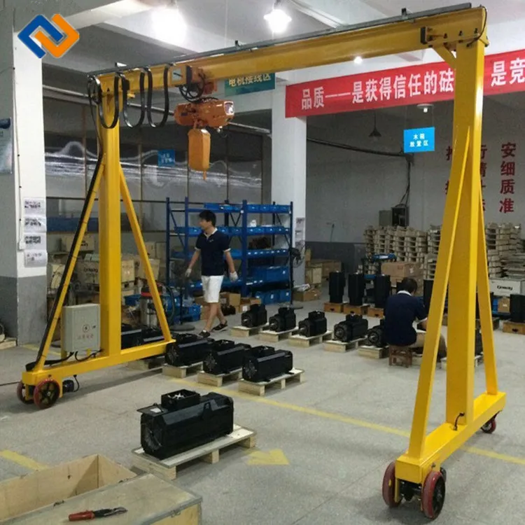 mobile small gantry crane small lift frame mini gantry crane
