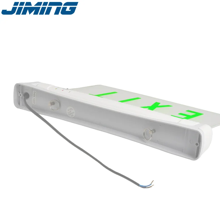 Made by JIMING Industrial emergency lighting LED emergency clear exit sign