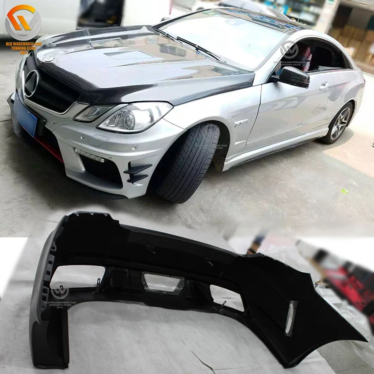 Комплект переднего бампера из стекловолокна для 08-13 E класса W207 Coupe PD style
