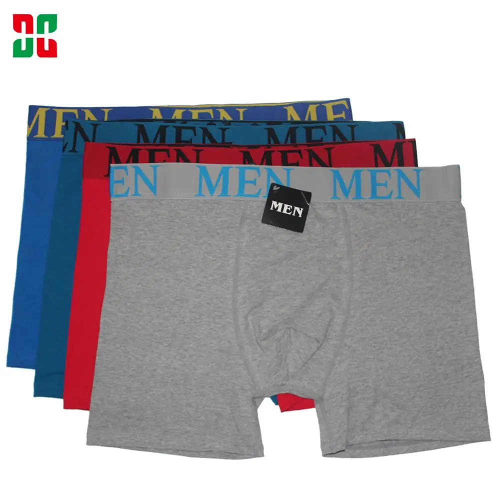 5XL 6XL custom big old man fat men boxer underwear