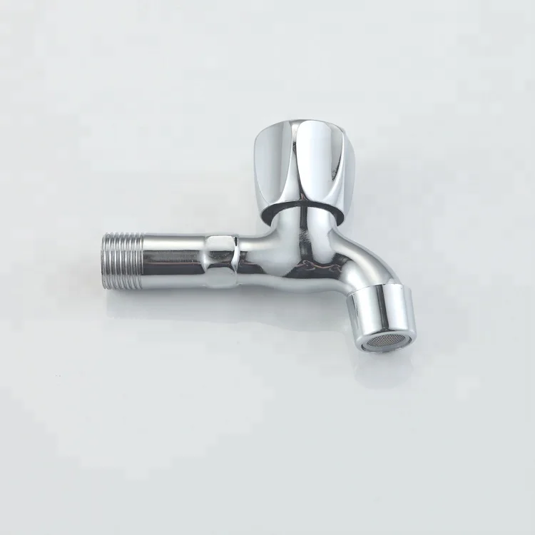 Water lever type long body bib cock polished bathroom taps basin mixer  new design bib cock