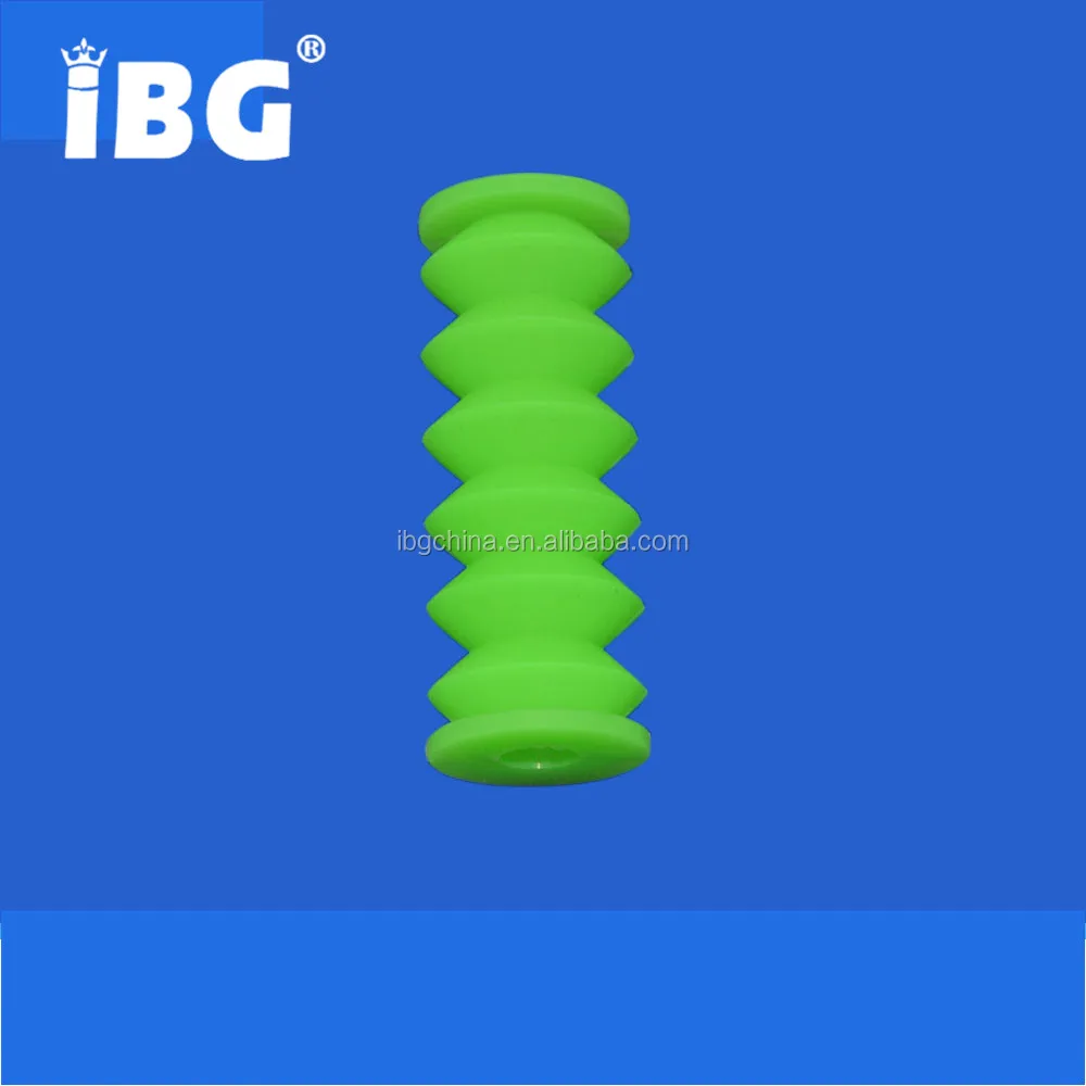 Hydraulic cylinder dust cover flexible corrugated rubber bellow hose