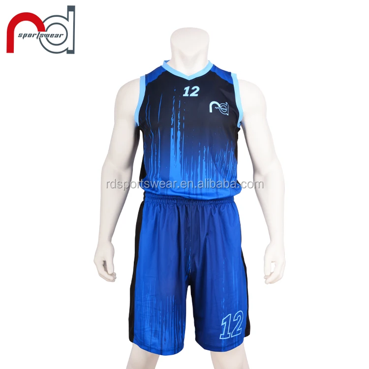 Customized college sublimation basketball  latest Black and orange basketball jersey uniform design