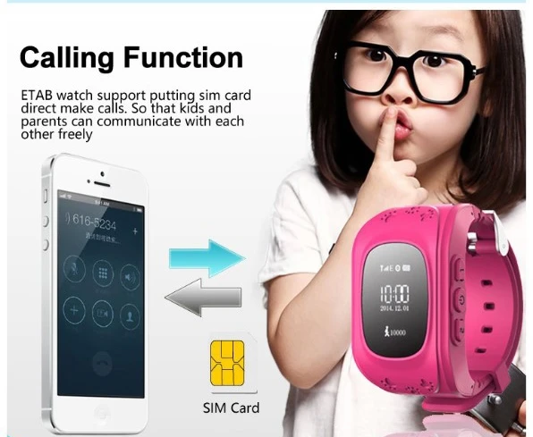 
KCW GPS Smart Kids GPS tracker Watch smart baby watch Q50 for android and iOS phone smart clock SOS Call 