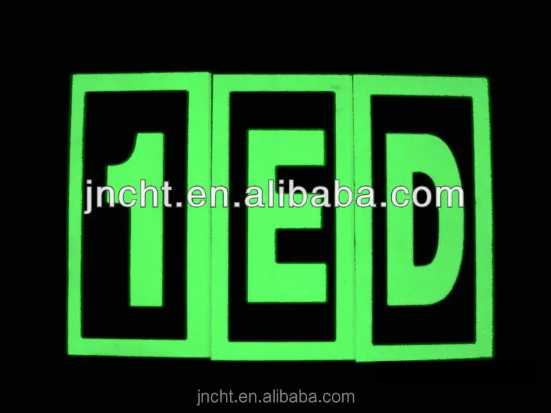 
high luminous photoluminescent rigid PVC sheet 