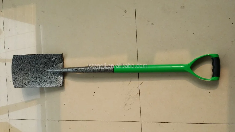 
2018 handle shovel S518FL material 50Mn hrc48 fiberclass handle shovel 