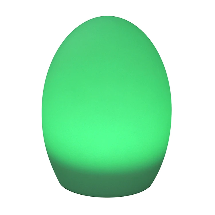 Hot Trending Products LED RGB Waterproof Egg Shape Garden Solar Light for Lawn Outdoor Easter Decoration