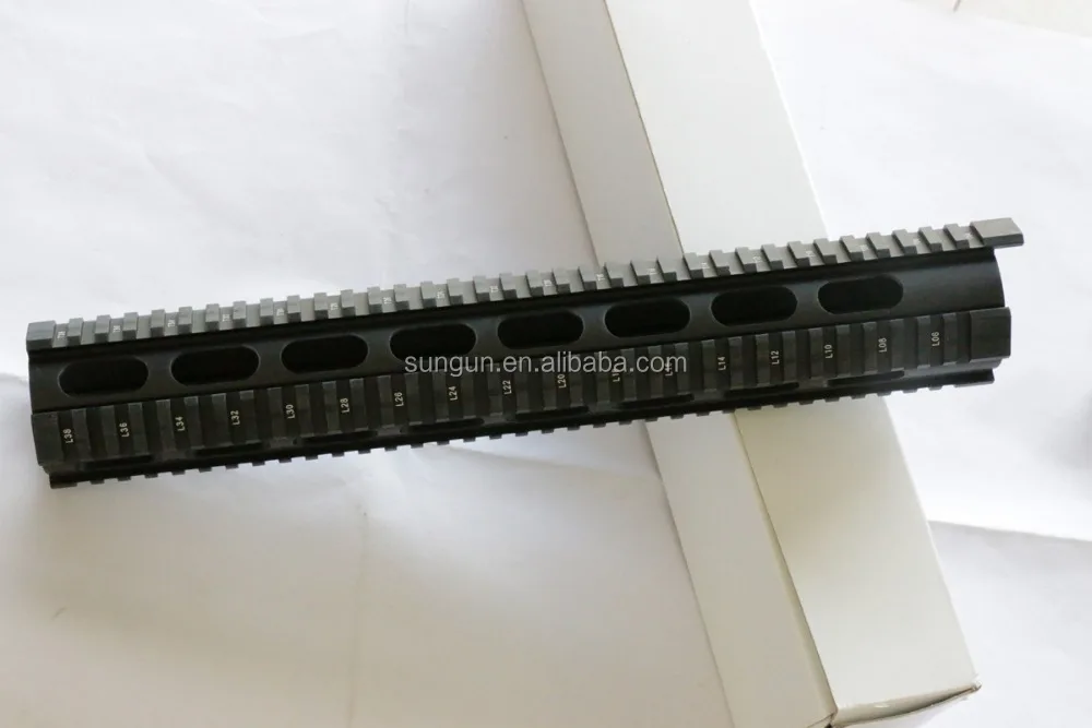 
SUNGUN MTS0059 15 inch AR Free Floating Quad Rail 