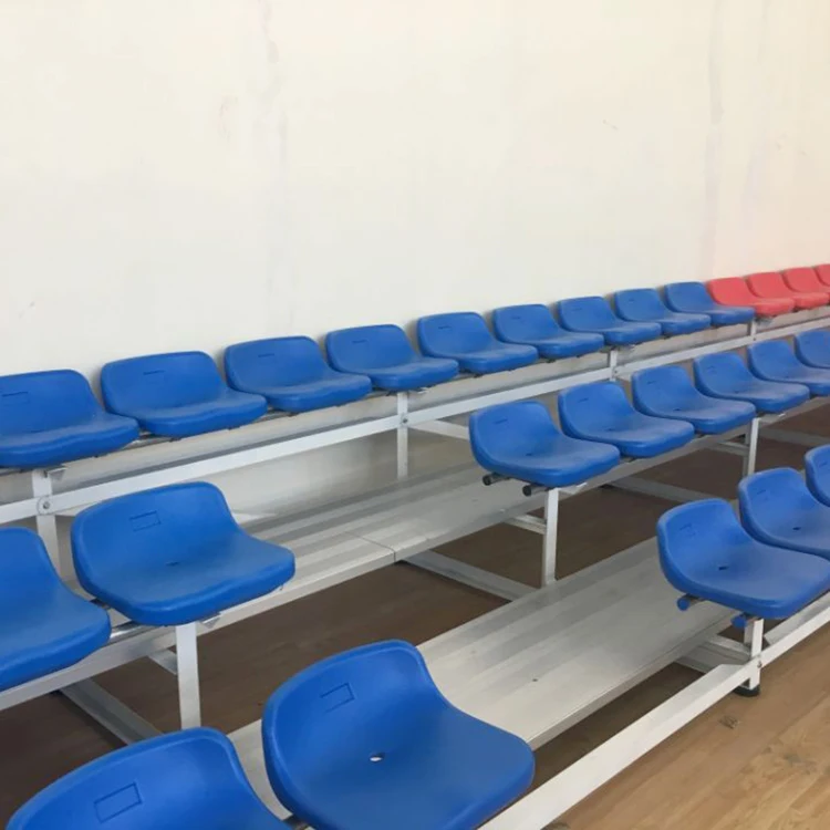 Temporary grandstand metal structure stadium bleachers