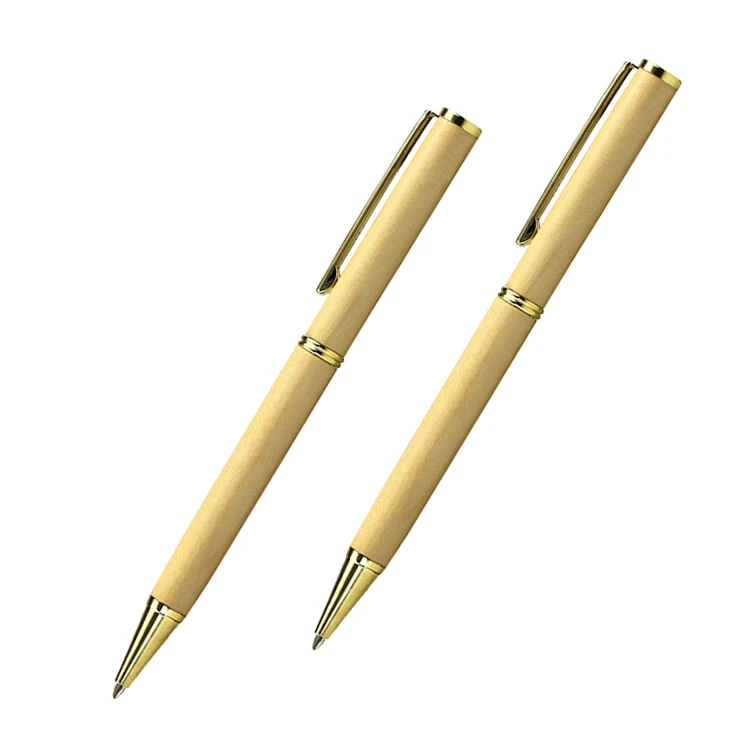 
Natural Color Eco friendly Slim Wood Ball Pen Promotional Gift Hotel Wooden Ballpoint Pen  (60800599631)