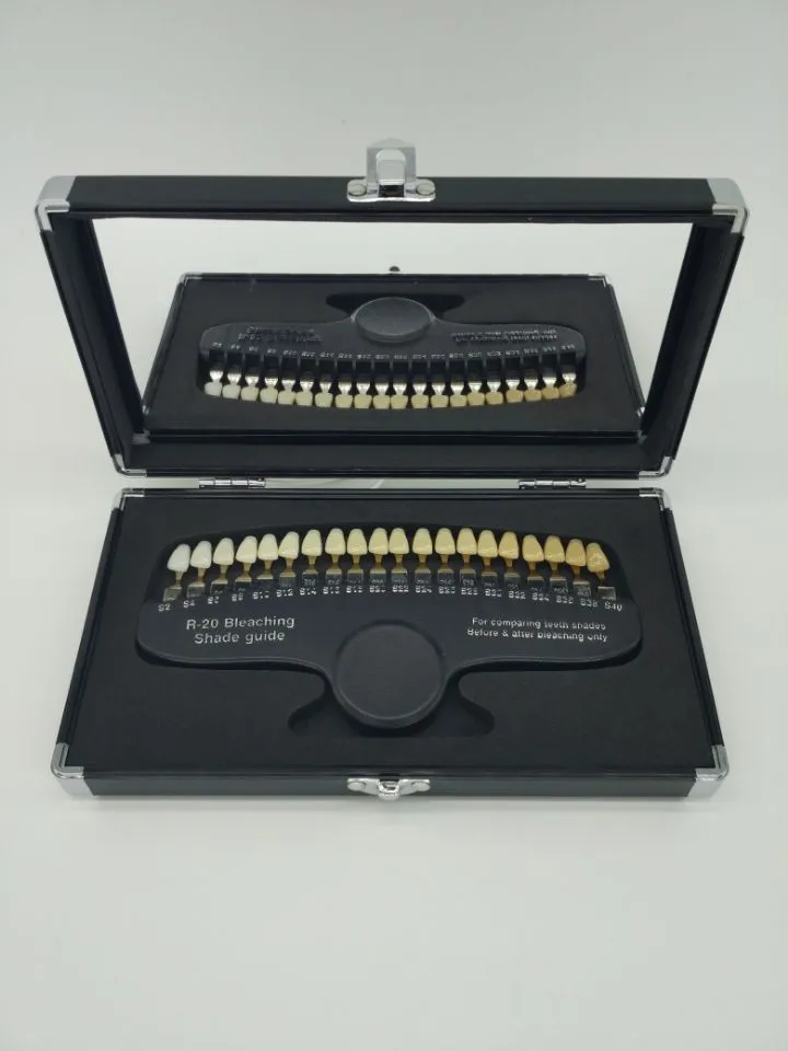
3D Teeth whitening shade guide 20 colors . 