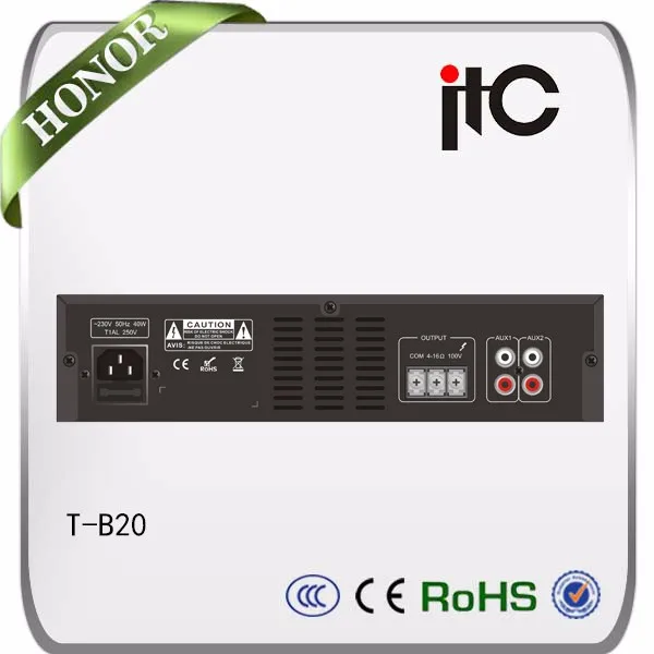 TOP selling class d audio echo amplifier with blue-tooth