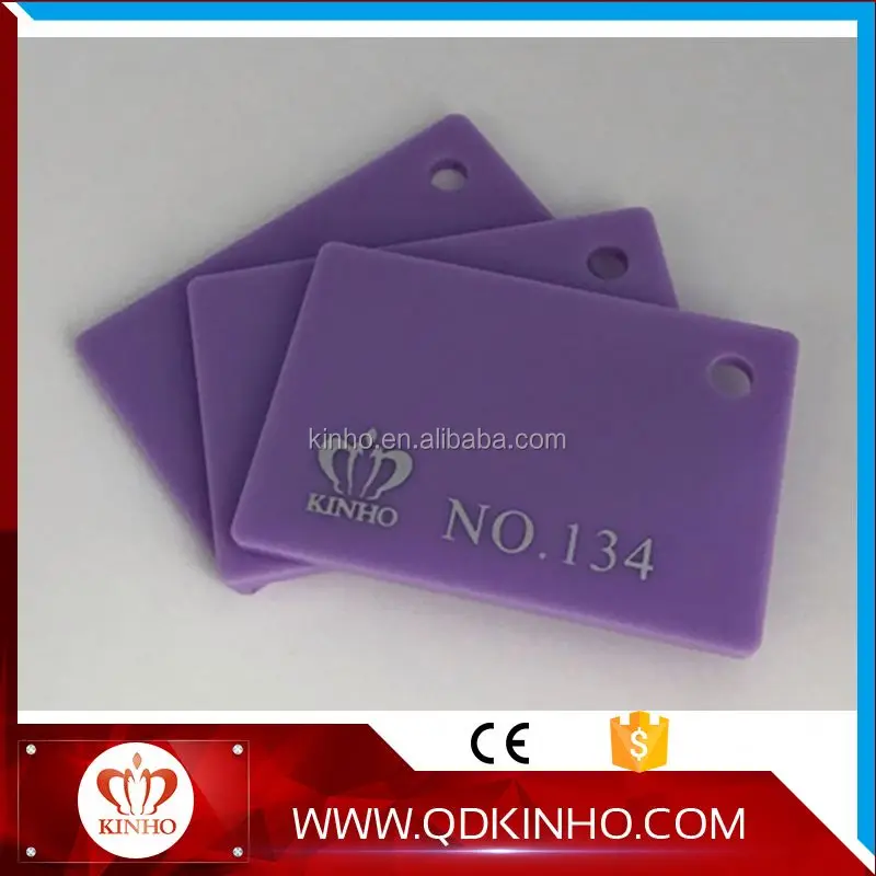 Красный цвет гибкие акриловый лист для дизайна