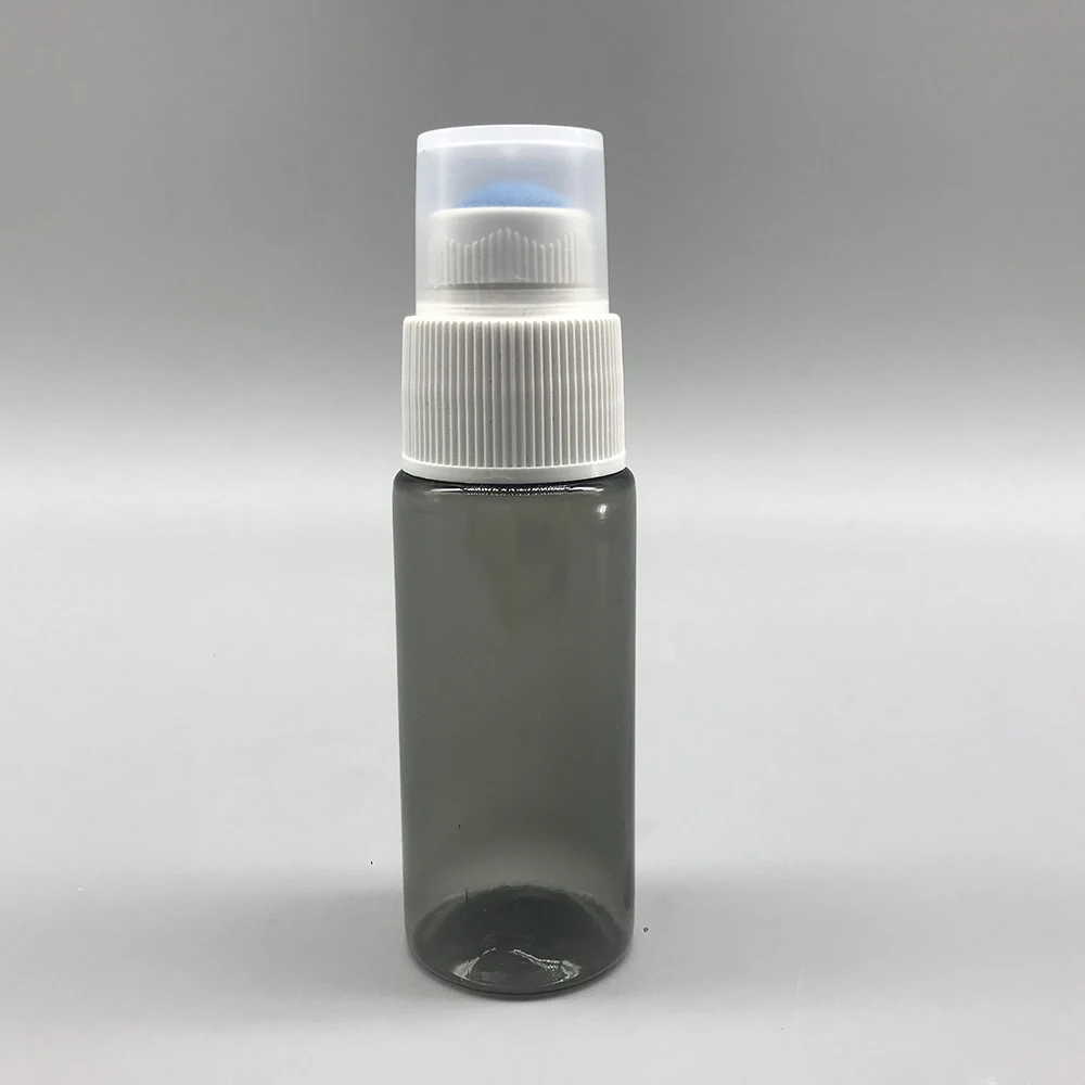 Manufacture empty 20ml plastic PET sponge muscular Shoulder pain dauber bottle with cap