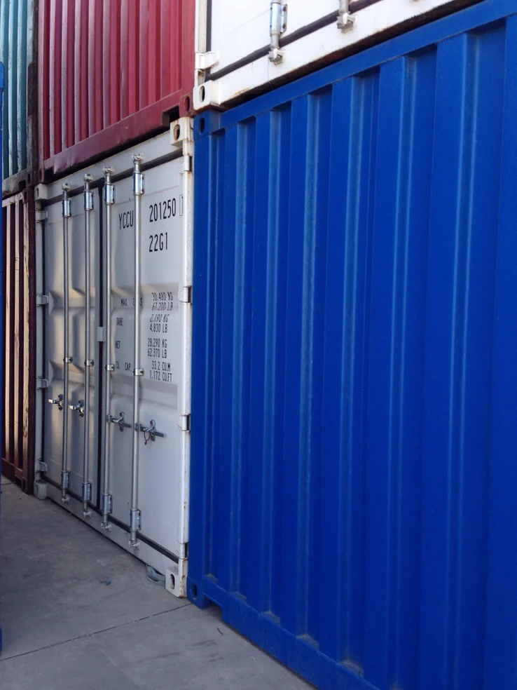 ISO standard 20ft sea container supplied in China main ports