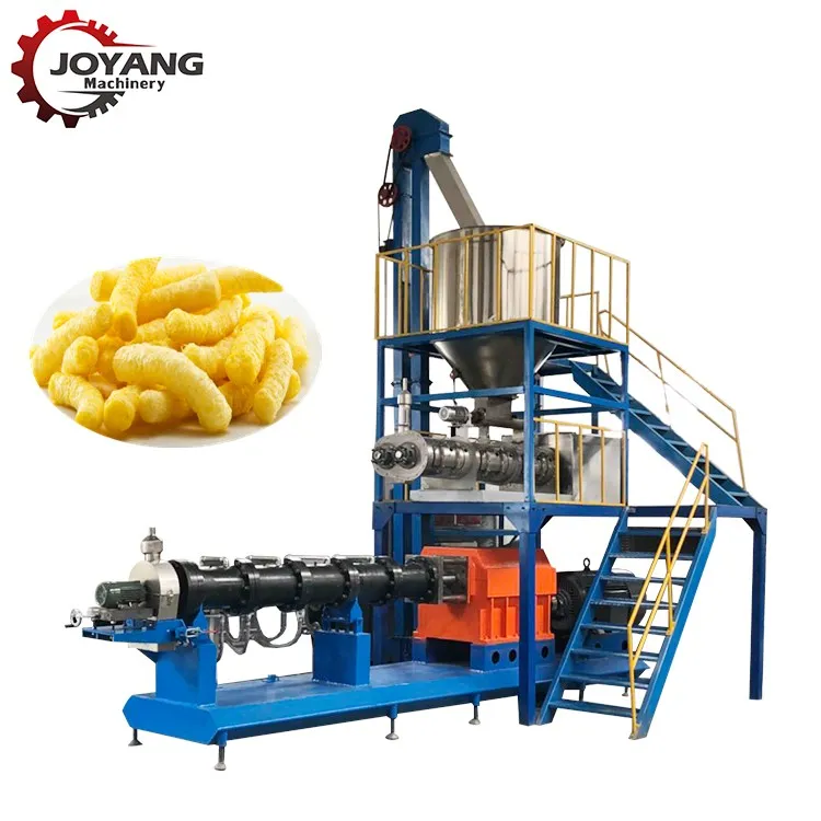 Чипсы Kurkure из нержавеющей стали линия по переработке воздушной кукурузы