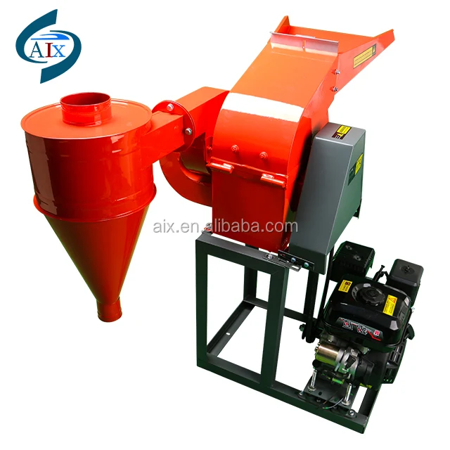 Hot sale maize grinding hammer mill with cyclone