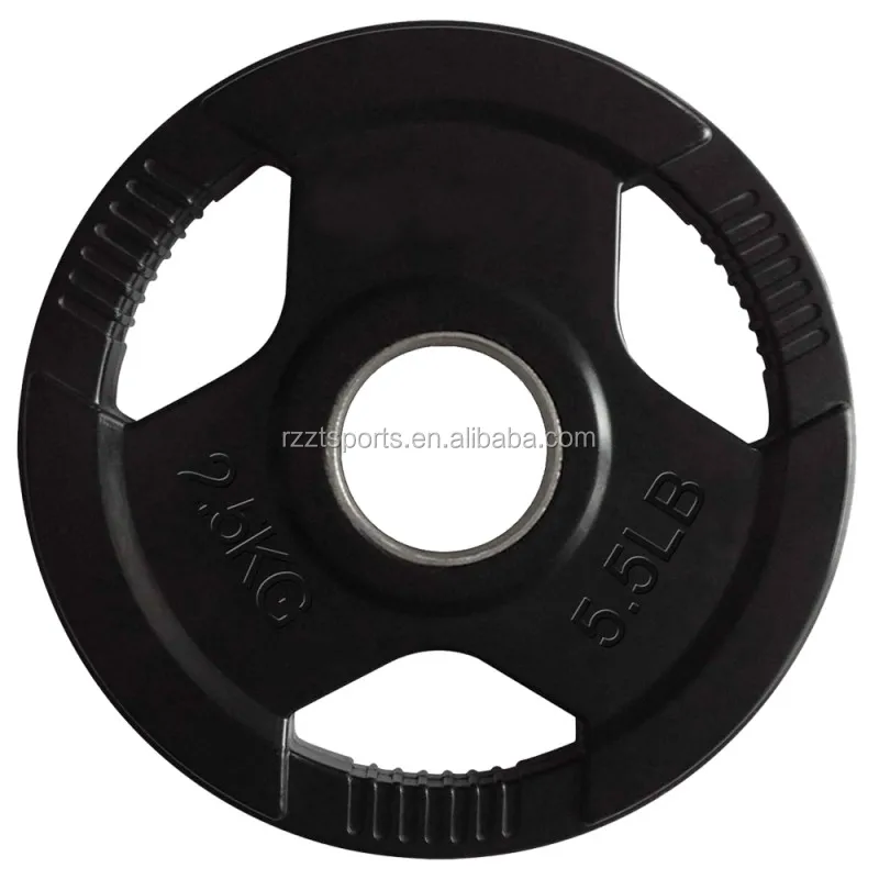 black rubber encased commerical EZ grip 20kg cast iron weights
