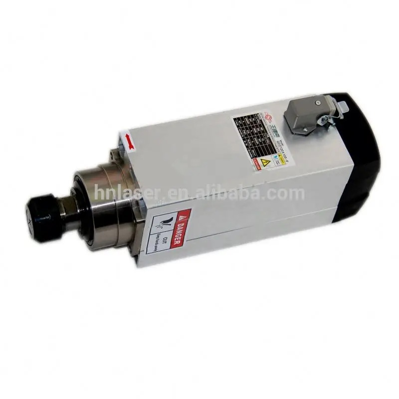 high precision 6kw air cooling spindle with Collect ER32 for CNC router