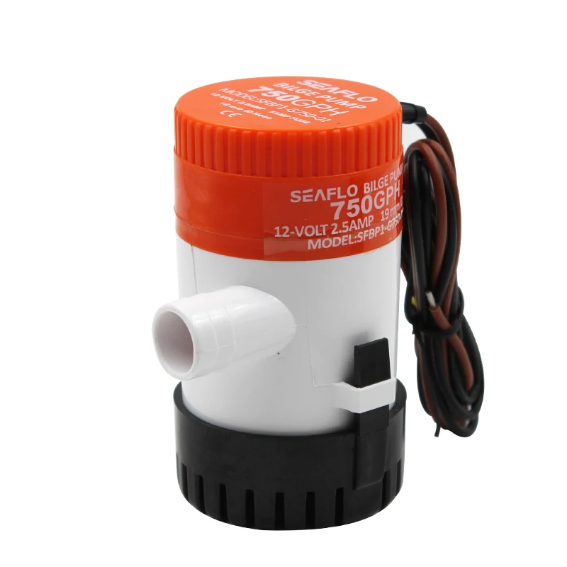 
SEAFLO 12V/24V Non-Automatic Bilge Pump Submersible Pump for Marine RV Boat Industrial 