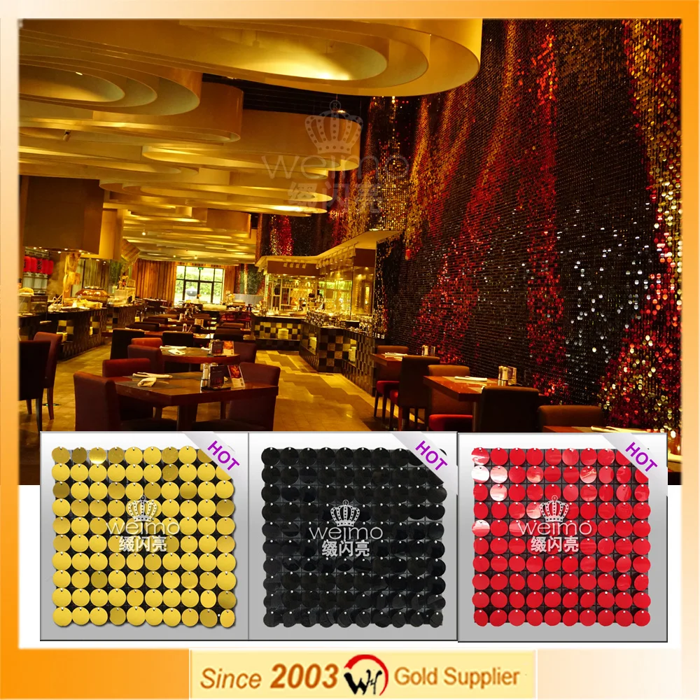 
2017 Glitter Air Moving Price PVC Wall Panel 3D China 