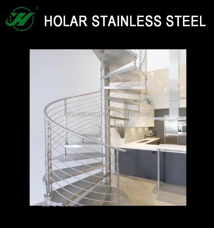 Foshan Holar stainless steel spiral stair handrails buy wholesale direct from china